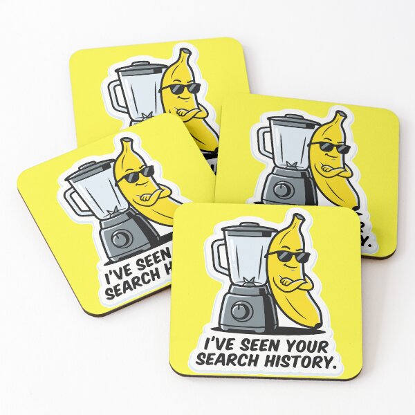 Item preview, I’ve Seen Your Search History Banana designed and sold by EchoBlue Studio.