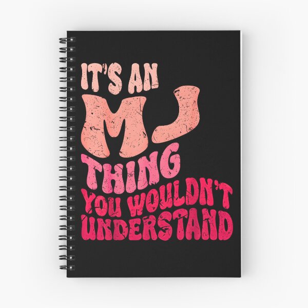 Item preview, It's An MJ Thing You Wouldn't Understand Retro Groovy Name Design designed and sold by FerminVigo.