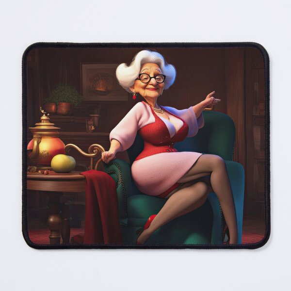 Item preview, Old woman lap dancing designed and sold by Colin Bentham.
