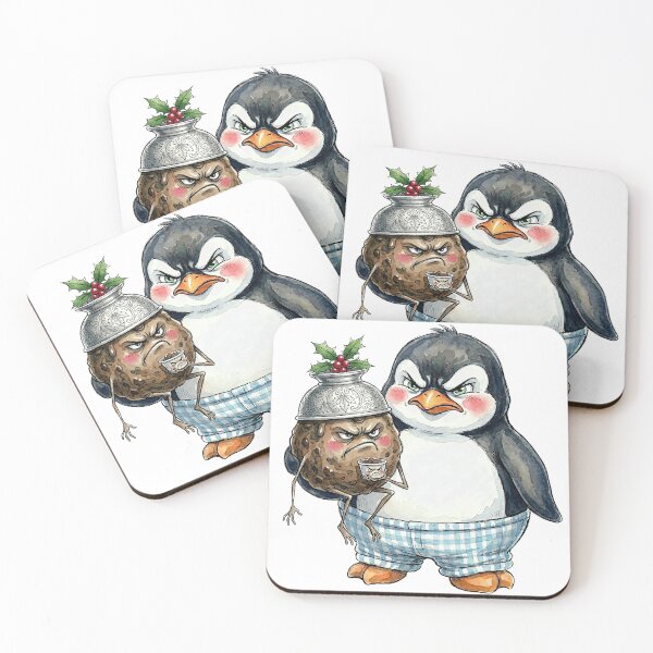 Item preview, Sam the Penguin & His Magic Pudding Friend designed and sold by ArtisticDesignsbyLinda.