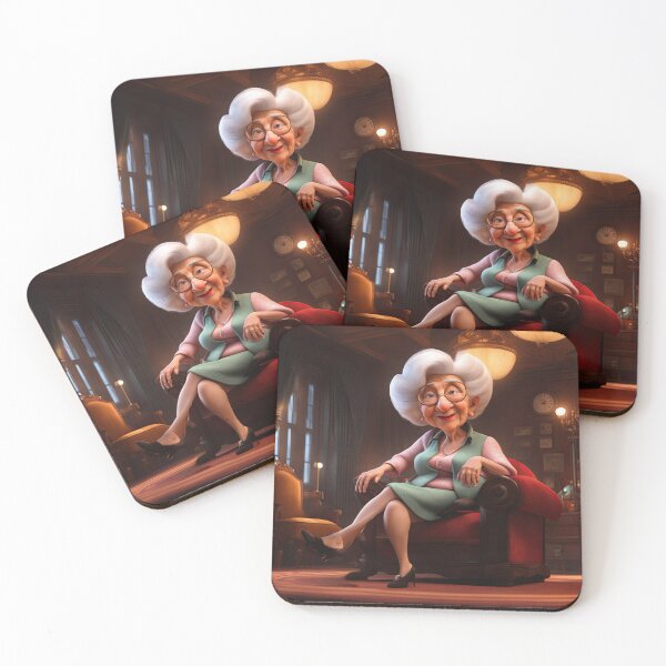 Item preview, Old woman lap dancing designed and sold by Colin Bentham.