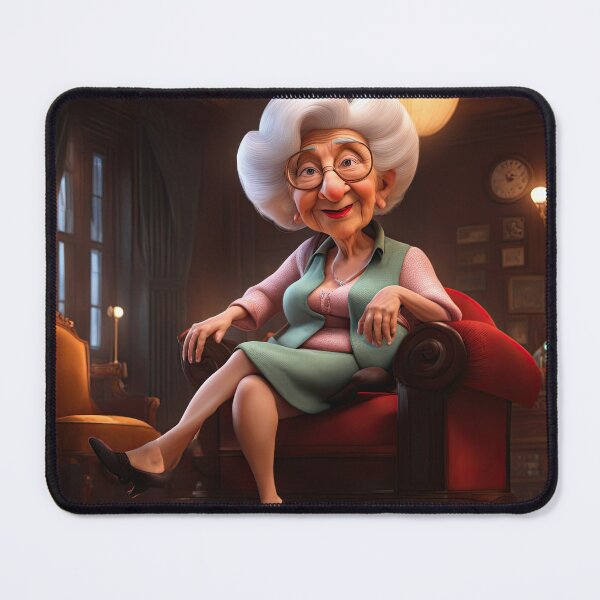 Item preview, Old woman lap dancing designed and sold by Colin Bentham.
