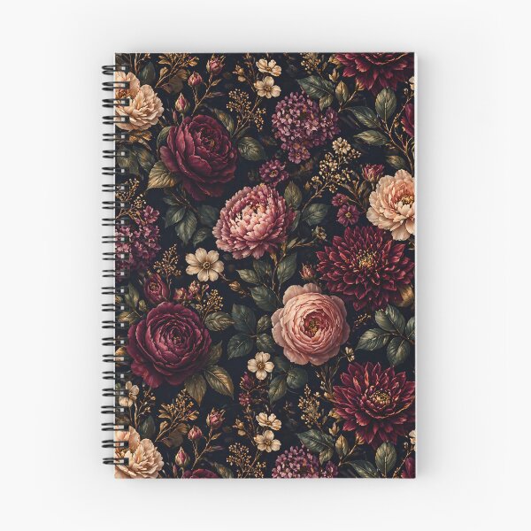 Item preview, Dark Floral Pattern – Luxury Moody Flower Seamless Design designed and sold by Creativeeworld777.