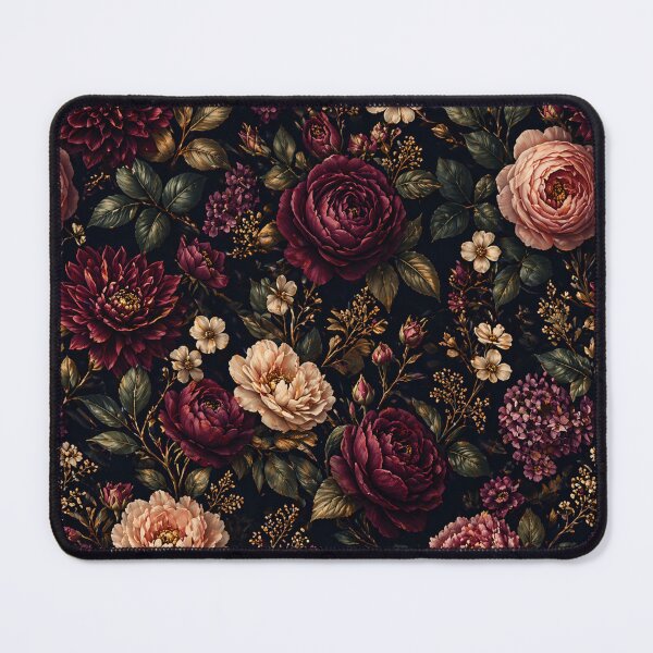 Item preview, Dark Floral Pattern – Luxury Moody Flower Seamless Design designed and sold by Creativeeworld777.