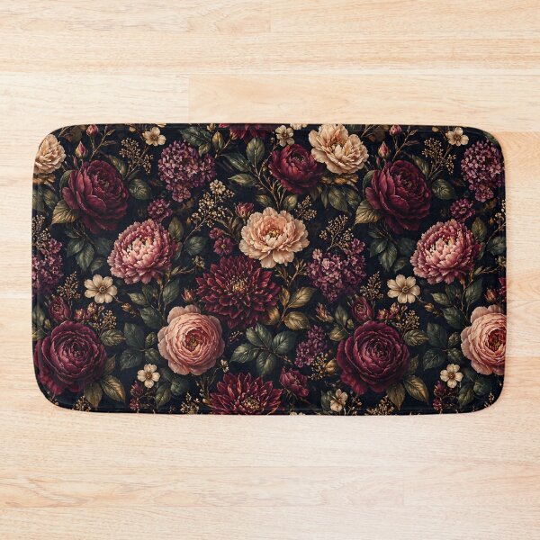 Item preview, Dark Floral Pattern – Luxury Moody Flower Seamless Design designed and sold by Creativeeworld777.