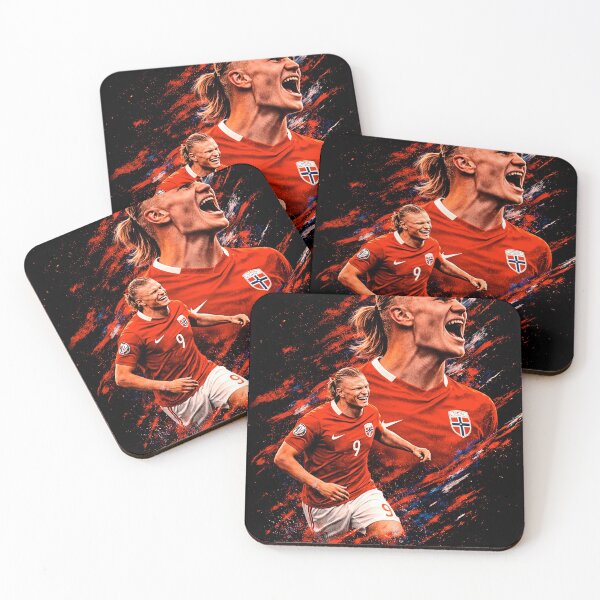 Item preview, Erling Haaland Football Striker designed and sold by Not Hugo.