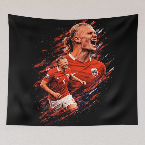 Item preview, Erling Haaland Football Striker designed and sold by Not Hugo.