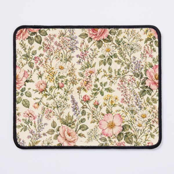 Item preview, Luxury Botanical Floral Pattern – Elegant Gold Accent Flower Design designed and sold by Creativeeworld777.