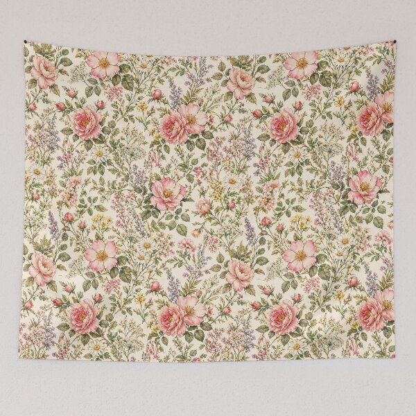 Item preview, Luxury Botanical Floral Pattern – Elegant Gold Accent Flower Design designed and sold by Creativeeworld777.
