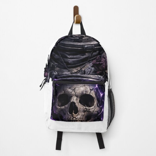 Item preview, A decayed skull astronaut floating in deep dark space designed and sold by grandhub.