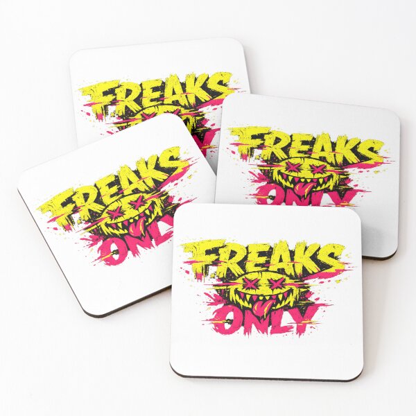 Item preview, Freaks Only Rave Statement designed and sold by  ZenRave Designs.