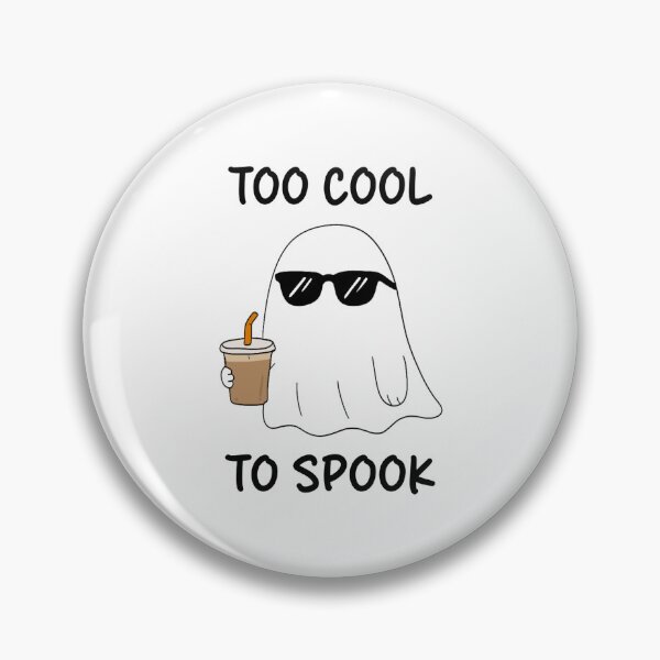 Artikelvorschau, Too Cool to Spook – Funny Ghost with Sunglasses Coffee Cute Meme entworfen und verkauft von klebtgut.