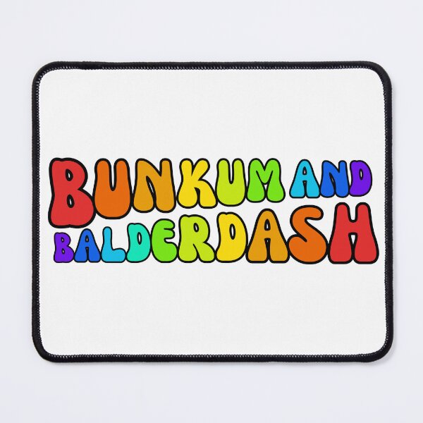 Item preview, Bunkum and Balderdash Retro Rainbow Funny Phrase designed and sold by WillandWent.