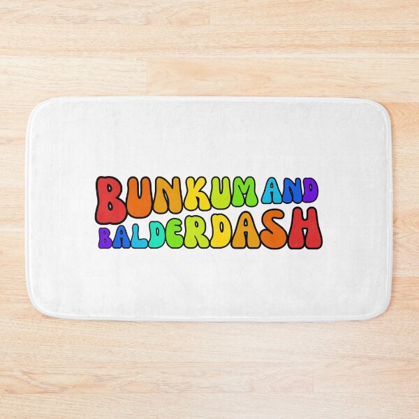 Item preview, Bunkum and Balderdash Retro Rainbow Funny Phrase designed and sold by WillandWent.
