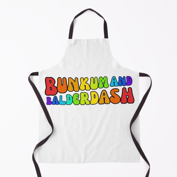 Item preview, Bunkum and Balderdash Retro Rainbow Funny Phrase designed and sold by WillandWent.