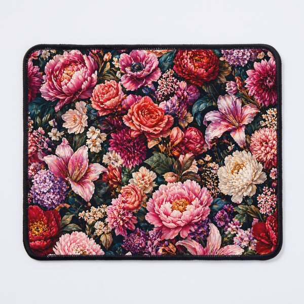 Item preview, Maximalist Floral Pattern – Bold Colorful Flower Explosion Design designed and sold by Creativeeworld777.