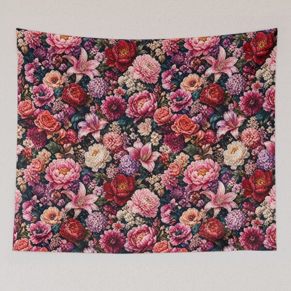 Item preview, Maximalist Floral Pattern – Bold Colorful Flower Explosion Design designed and sold by Creativeeworld777.