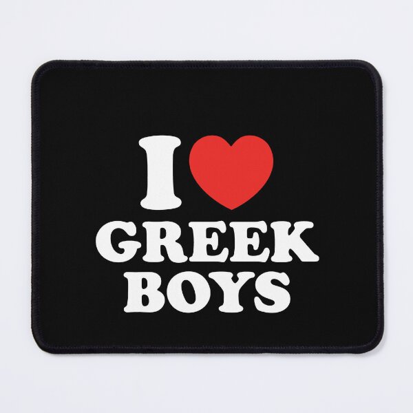 Aperçu de l'œuvre J'aime les garçons grecs créée et vendue par shitpostee.