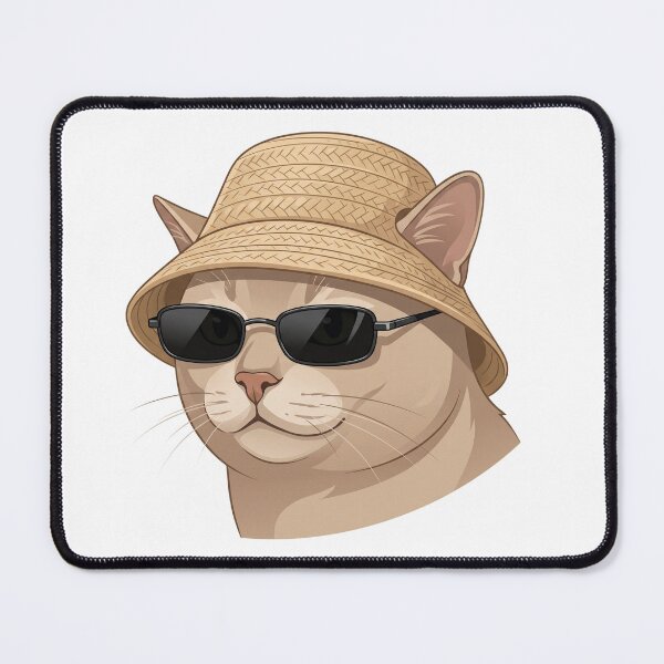 Item preview, Cool cat giving main character energy sticker designed and sold by ParryStickers.