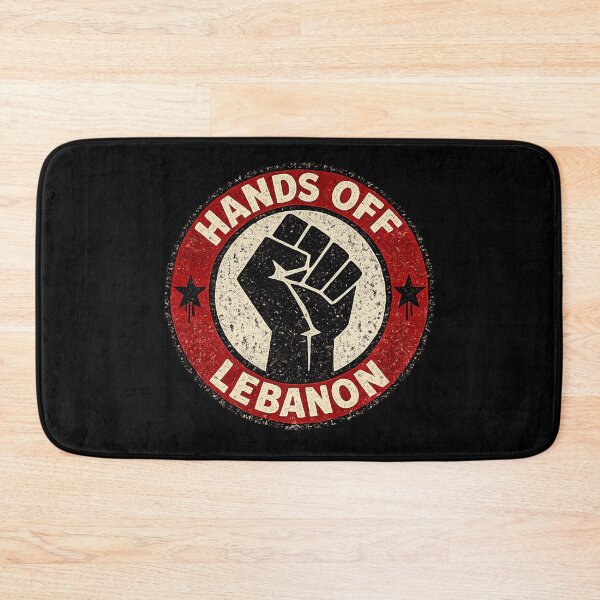 Item preview, Hands Off Lebanon designed and sold by DIRTYDUNNZ.