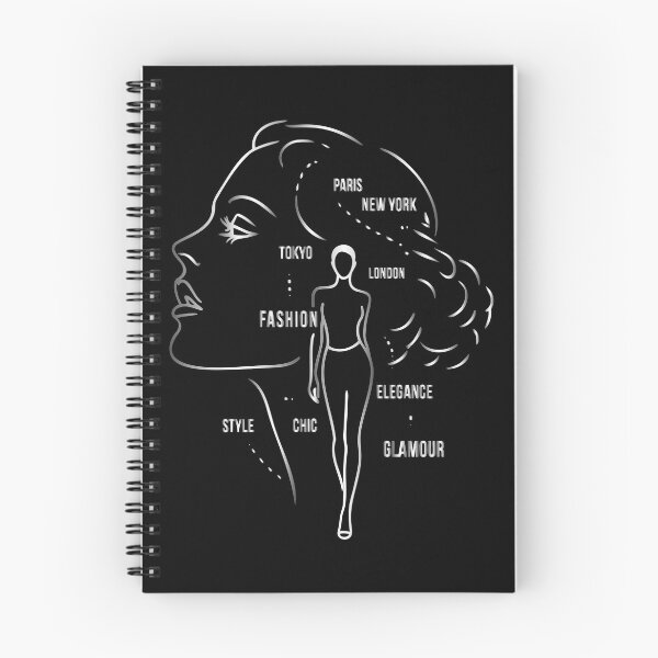 Item preview, Silver Noir Fashion Profile: Double Exposure Silhouette Art designed and sold by MalisoStickers.