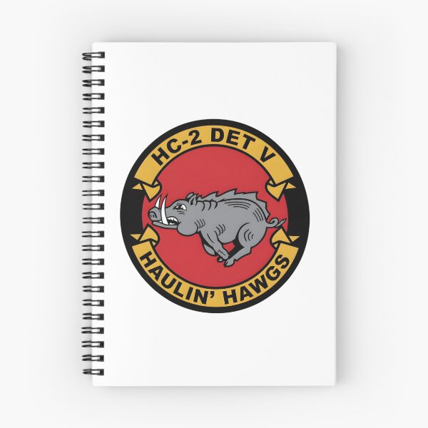 Item preview, Official Insignia of US Navy Helicopter Combat Support Squadron 2 (HC-2), Detachment V "Haulin' Hawgs" designed and sold by CharlieDesings.