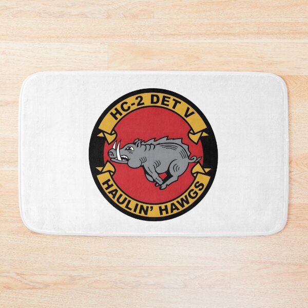 Item preview, Official Insignia of US Navy Helicopter Combat Support Squadron 2 (HC-2), Detachment V "Haulin' Hawgs" designed and sold by CharlieDesings.