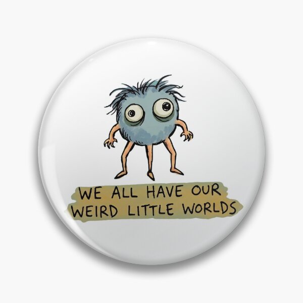 Item preview, Weird Little World Doodle Monster designed and sold by PM.