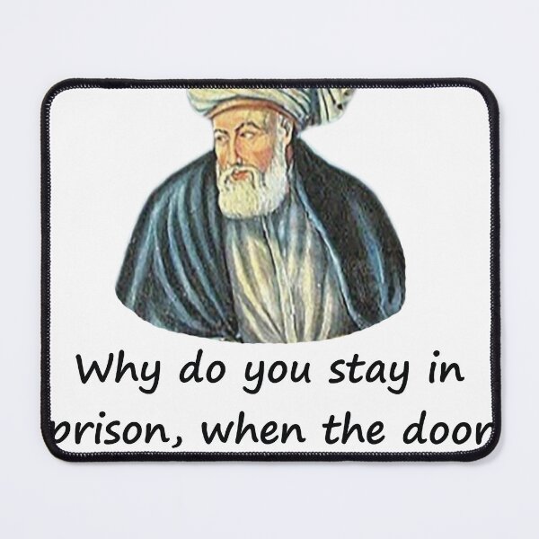 Item preview, Rumi Prison and Freedom designed and sold by Freedom For Life Shop.