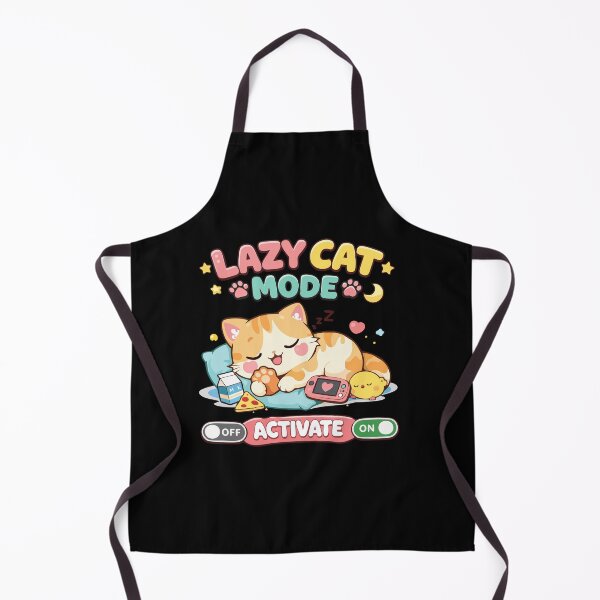 Item preview, Lazy Cat Mode On – Cute Kawaii Sleeping Cat Gaming Relax Meme T-Shirt designed and sold by DarojadNR.