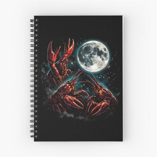 Item preview, Three Crawfish Moon Funny Cajun Crawfish Howling Parody Louisiana Humor designed and sold by FerminVigo.