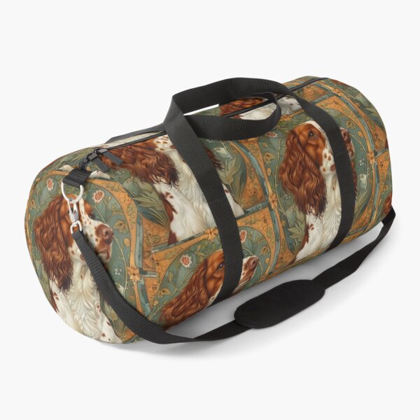 Item preview, Art nouveau Brittany Spaniel  designed and sold by MendaciousMina.