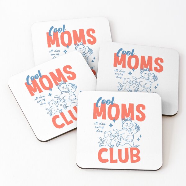 Item preview, Cat Moms Club All Day Every Day Mother's Day Women designed and sold by KAWKAW-DRHM.