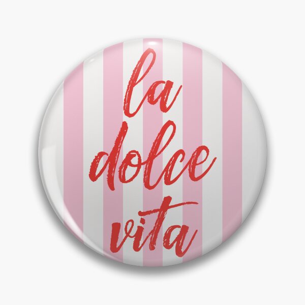Item preview, La dolce vita (Pink Stripes Edition ) designed and sold by Paigaam.