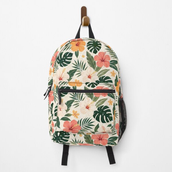 Item preview, Minimal Tropical Floral Pattern – Modern Hibiscus Leaf Design designed and sold by Creativeeworld777.