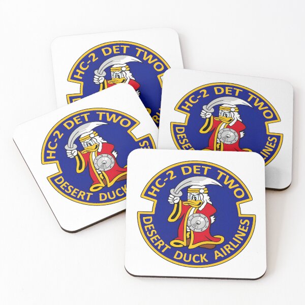 Item preview, Official Insignia of US Navy Helicopter Combat Support Squadron 2 (HC-2), Detachment 2 "Desert Duck Airlines" designed and sold by CharlieDesings.