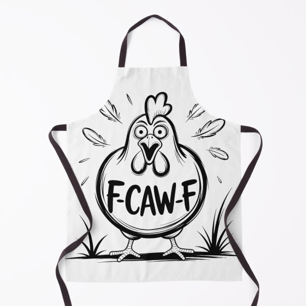 Item preview, Shocked Cartoon Chicken Minimalist Line Art designed and sold by Bloomkept.