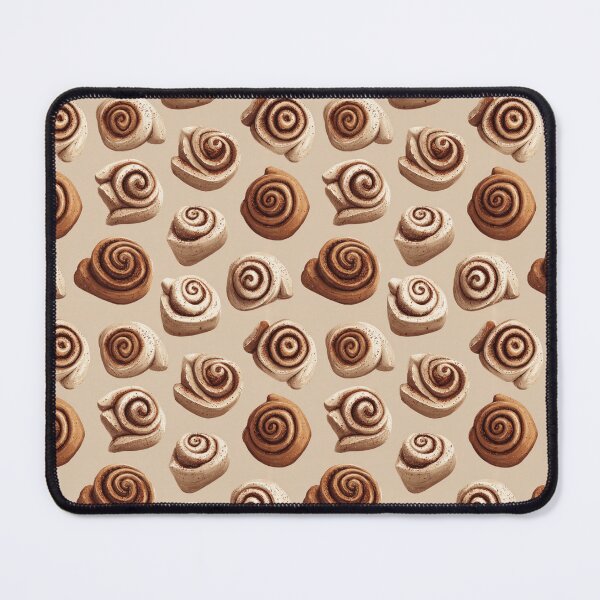 Item preview, Cinnamon Roll Pattern Sweet Pastry Baked Goods Design designed and sold by NicolasGlowArt.