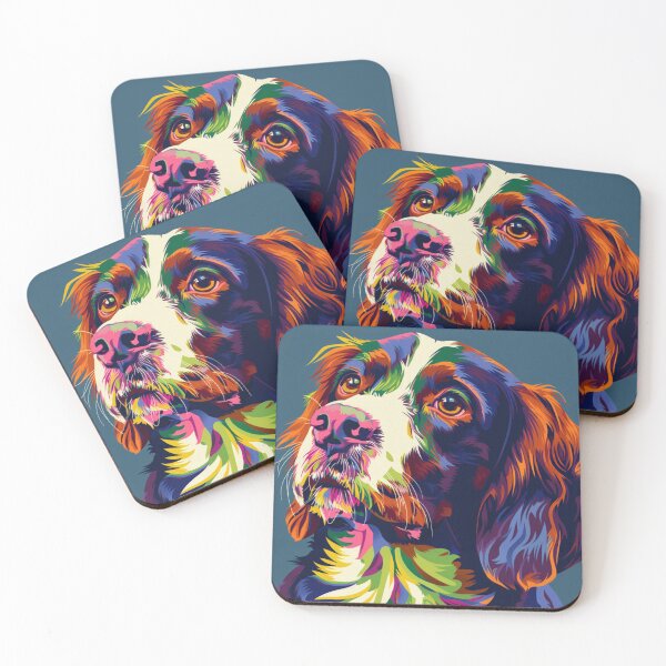 Item preview, Pop art Brittany Spaniel  designed and sold by MendaciousMina.