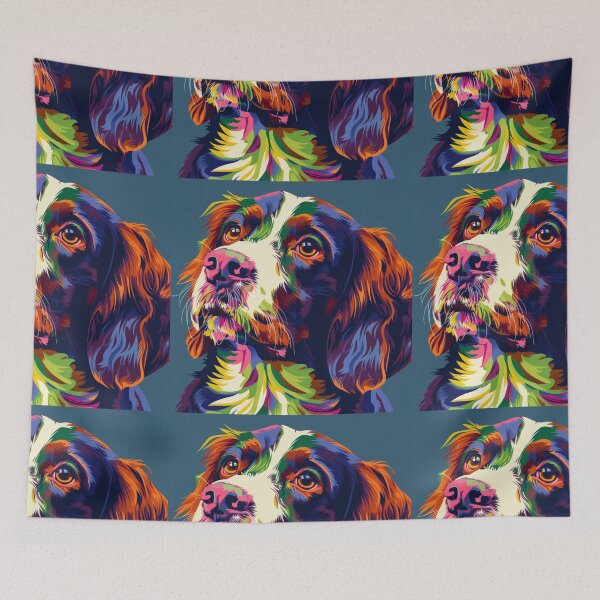 Item preview, Pop art Brittany Spaniel  designed and sold by MendaciousMina.
