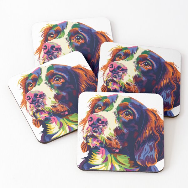Item preview, Pop art Brittany Spaniel  designed and sold by MendaciousMina.