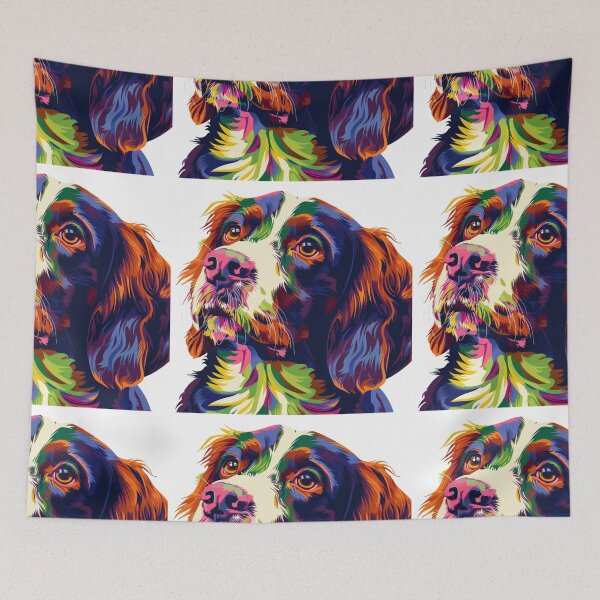 Item preview, Pop art Brittany Spaniel  designed and sold by MendaciousMina.
