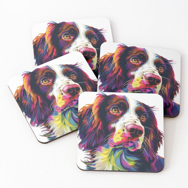 Item preview, Pop art Brittany Spaniel  designed and sold by MendaciousMina.