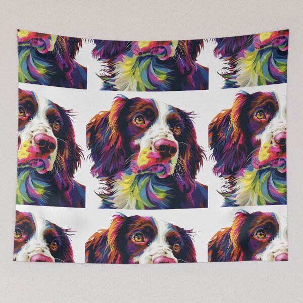 Item preview, Pop art Brittany Spaniel  designed and sold by MendaciousMina.