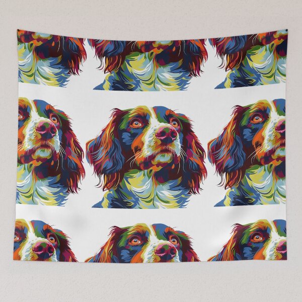 Item preview, Pop art Brittany Spaniel  designed and sold by MendaciousMina.