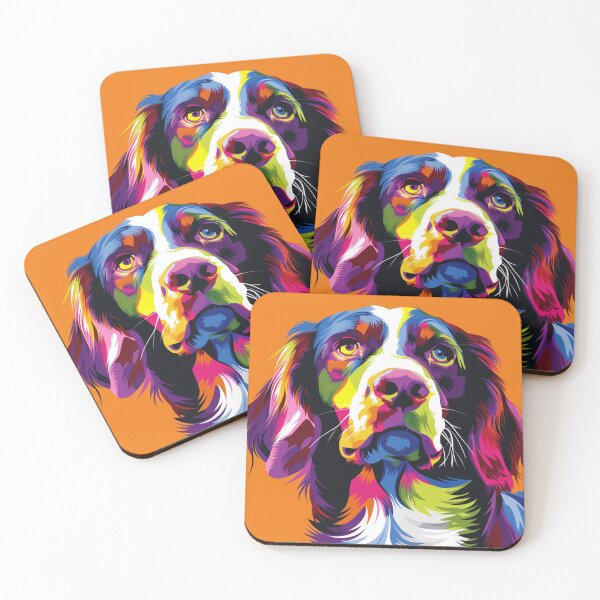 Item preview, Pop art Brittany Spaniel  designed and sold by MendaciousMina.