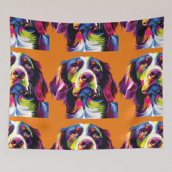 Item preview, Pop art Brittany Spaniel  designed and sold by MendaciousMina.
