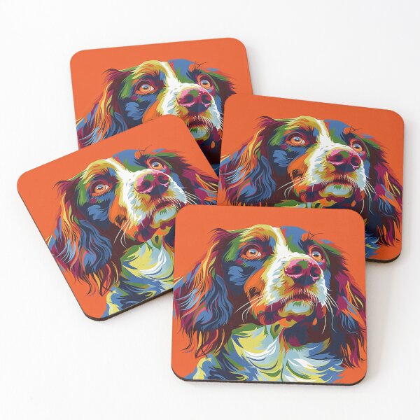 Item preview, Pop art Brittany Spaniel  designed and sold by MendaciousMina.