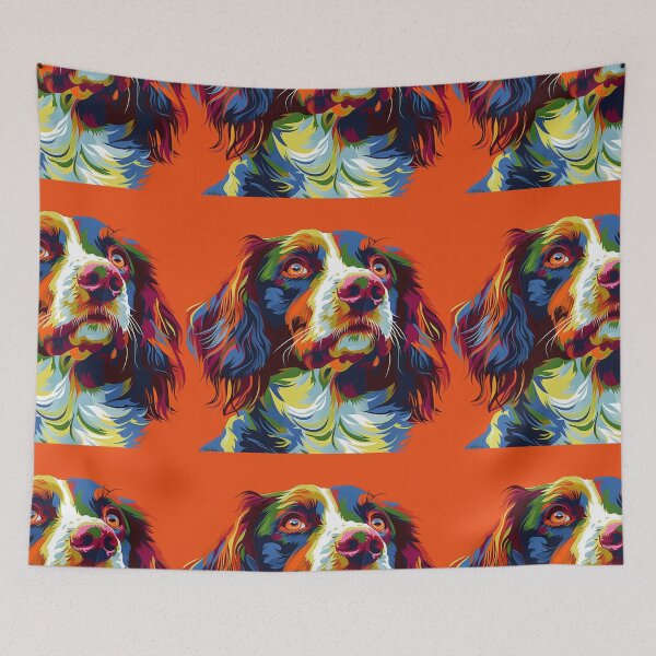 Item preview, Pop art Brittany Spaniel  designed and sold by MendaciousMina.