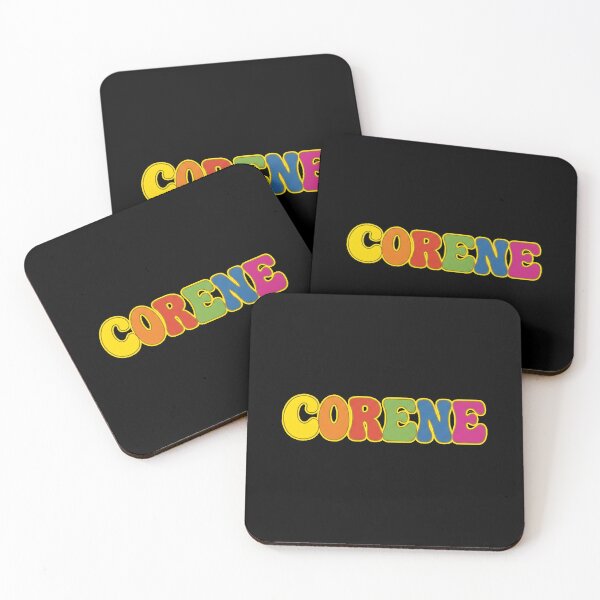 Item preview, ❤️ Corene Personalized Name Wavy Retro Shirt, Coffee Mug, Sticker Gift designed and sold by HelixPedia.